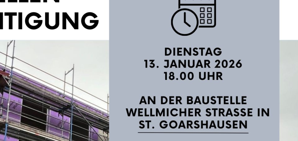 3. Baustellenbegehung