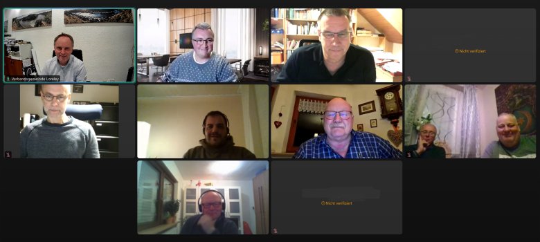 Screenshot 6. Vereinekonferenz