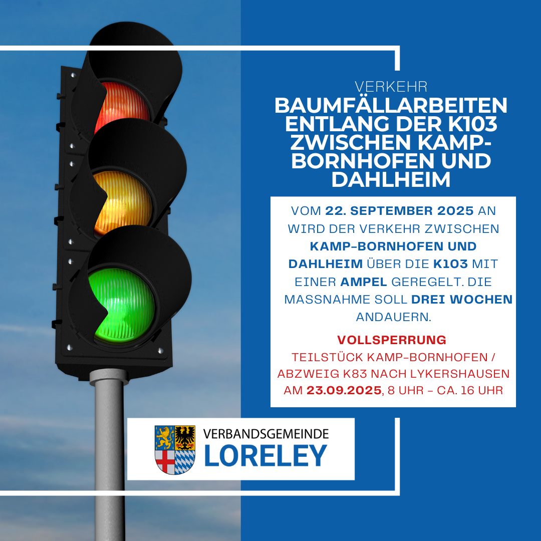 Kopie von Social Media - K 103 Verkehr Hinweis K103