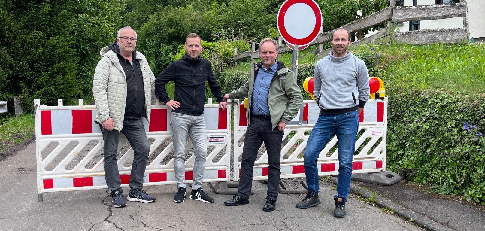 Bauarbeiten Sanierung Wirtschaftsweg