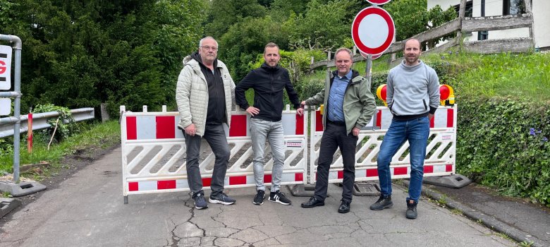 Bauarbeiten Sanierung Wirtschaftsweg