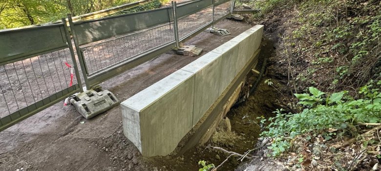 Bauarbeiten Sanierung Wirtschaftsweg