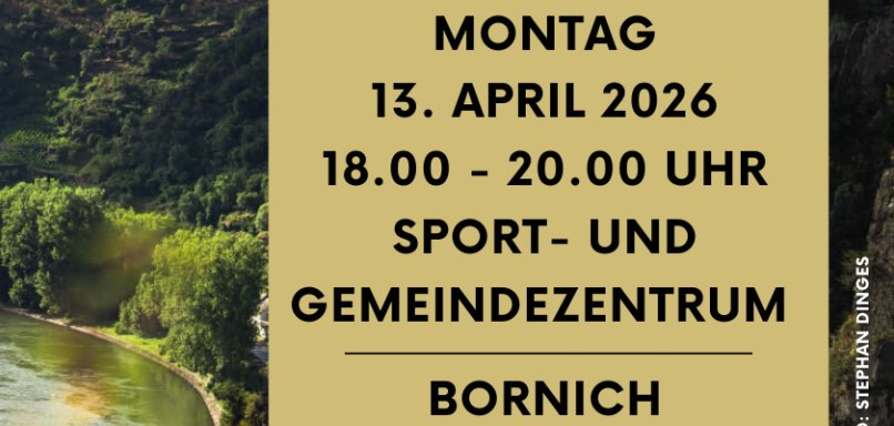 Plakat Bornich Verein(t)