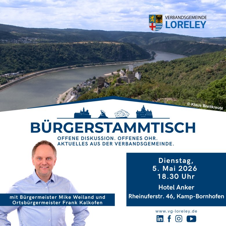Bürgerstammtisch in Kamp-Bornhofen
