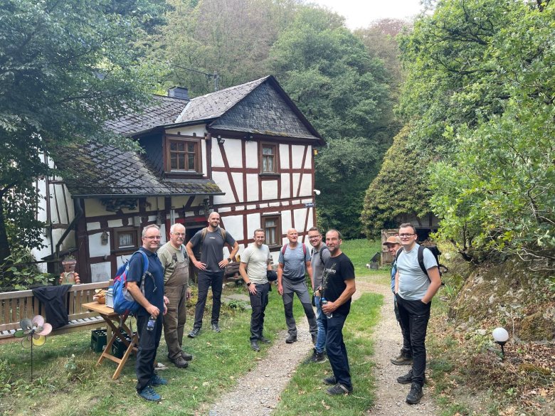 Bürgermeister-Ausflug, Station: Bornsmühle Bürgermeister-Ausflug, Station: Bornsmühle