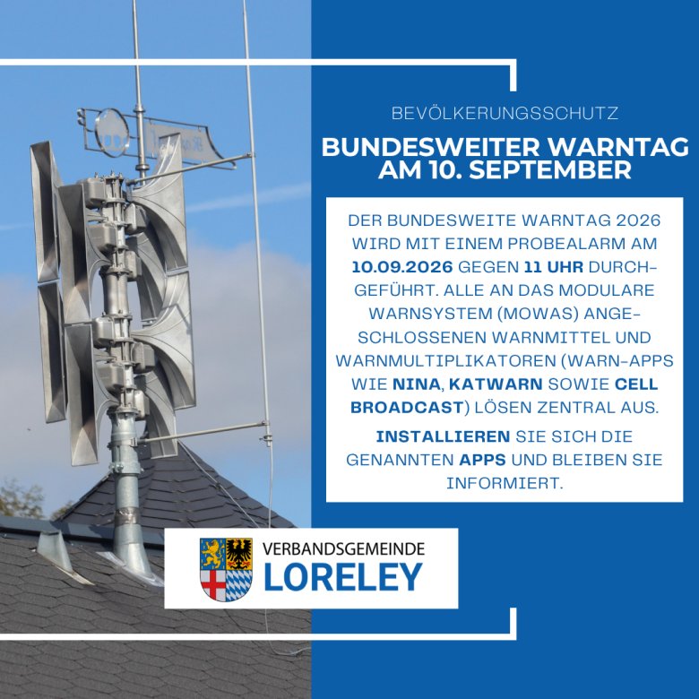 Bundesweiter Warntag 2026 Bundesweiter Warntag 2026