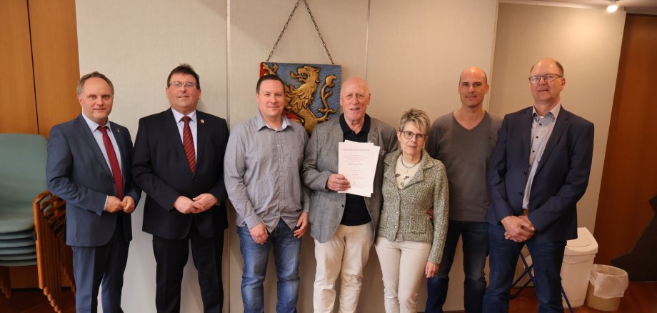 Ehrennadel für Ottmar Kappus