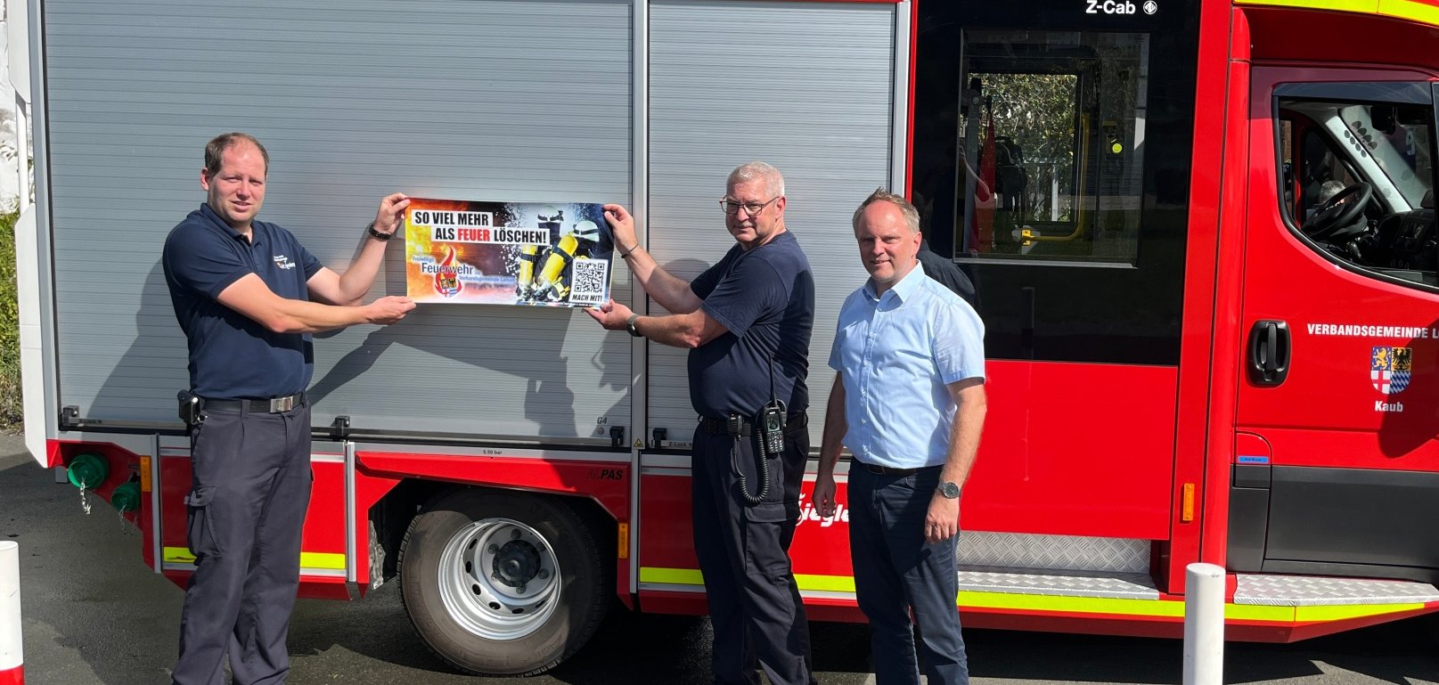 Feuerwehrkampagne Aufkleber