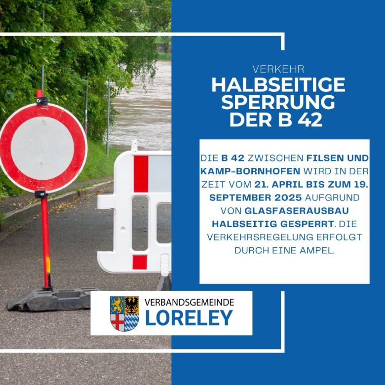 Hinweisbild Sperrung