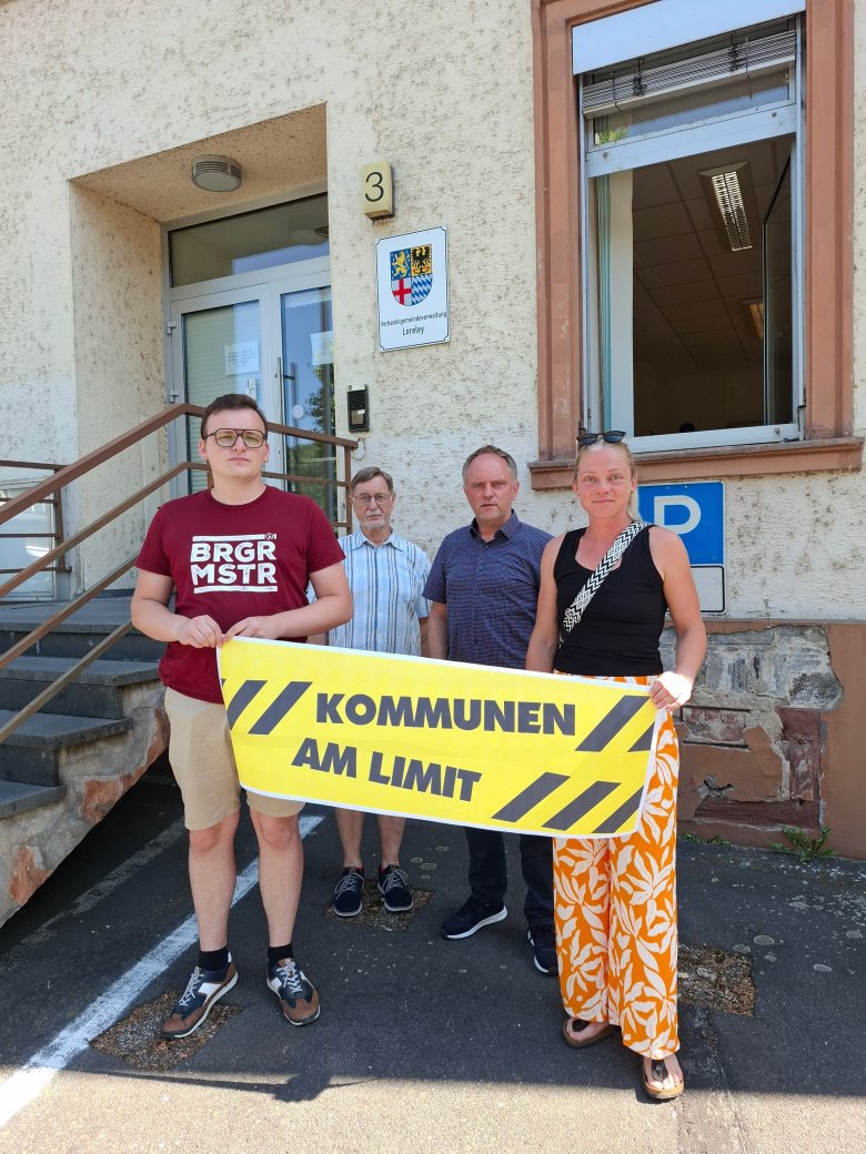 Kommunen am Limit Aktion Kommunen am Limit bei der VG Loreley