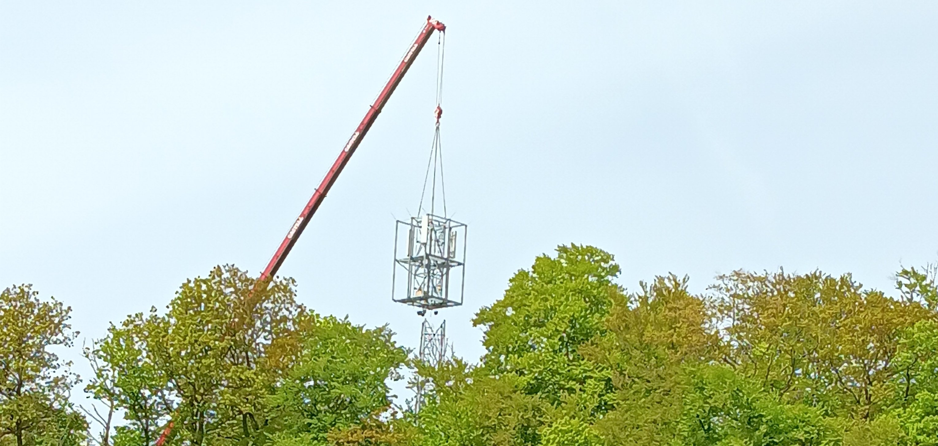Mobilfunkmast im Hinterwald