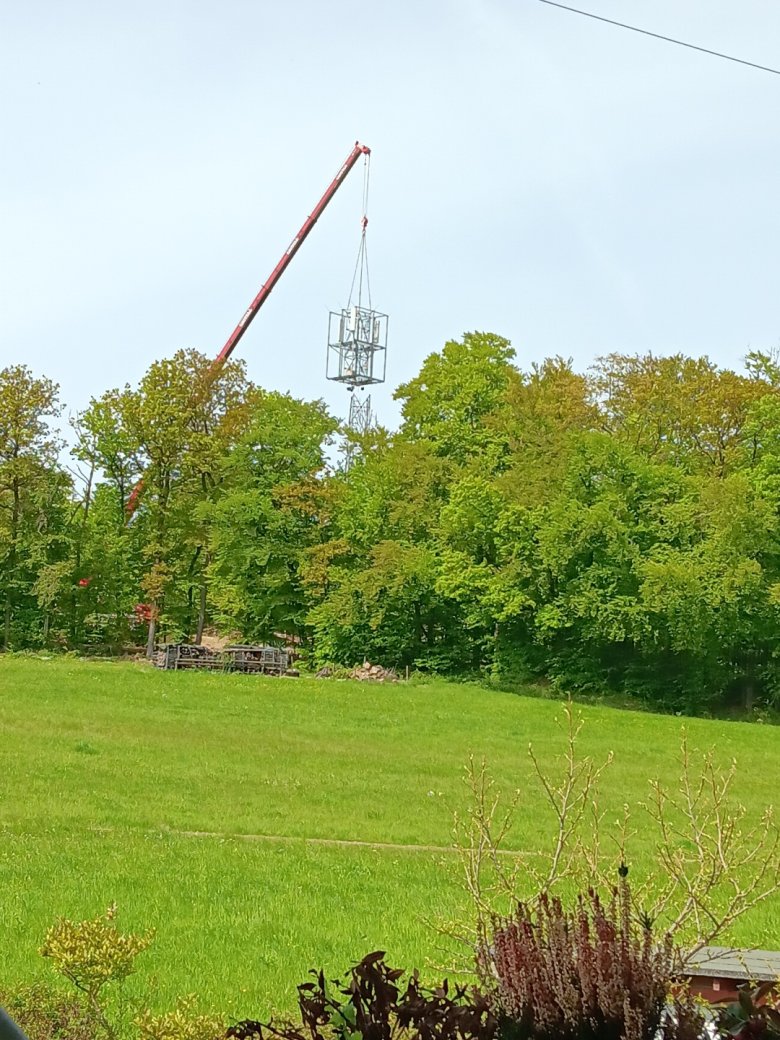 Mobilfunkmast in Hinterwald Mobilfunkmast in Hinterwald