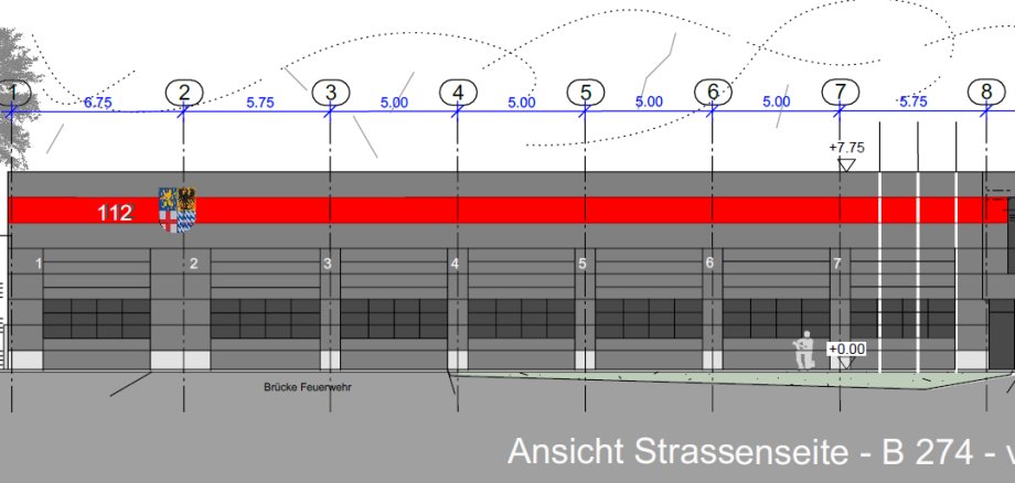 Bauantrag Feuerwehrgebäude