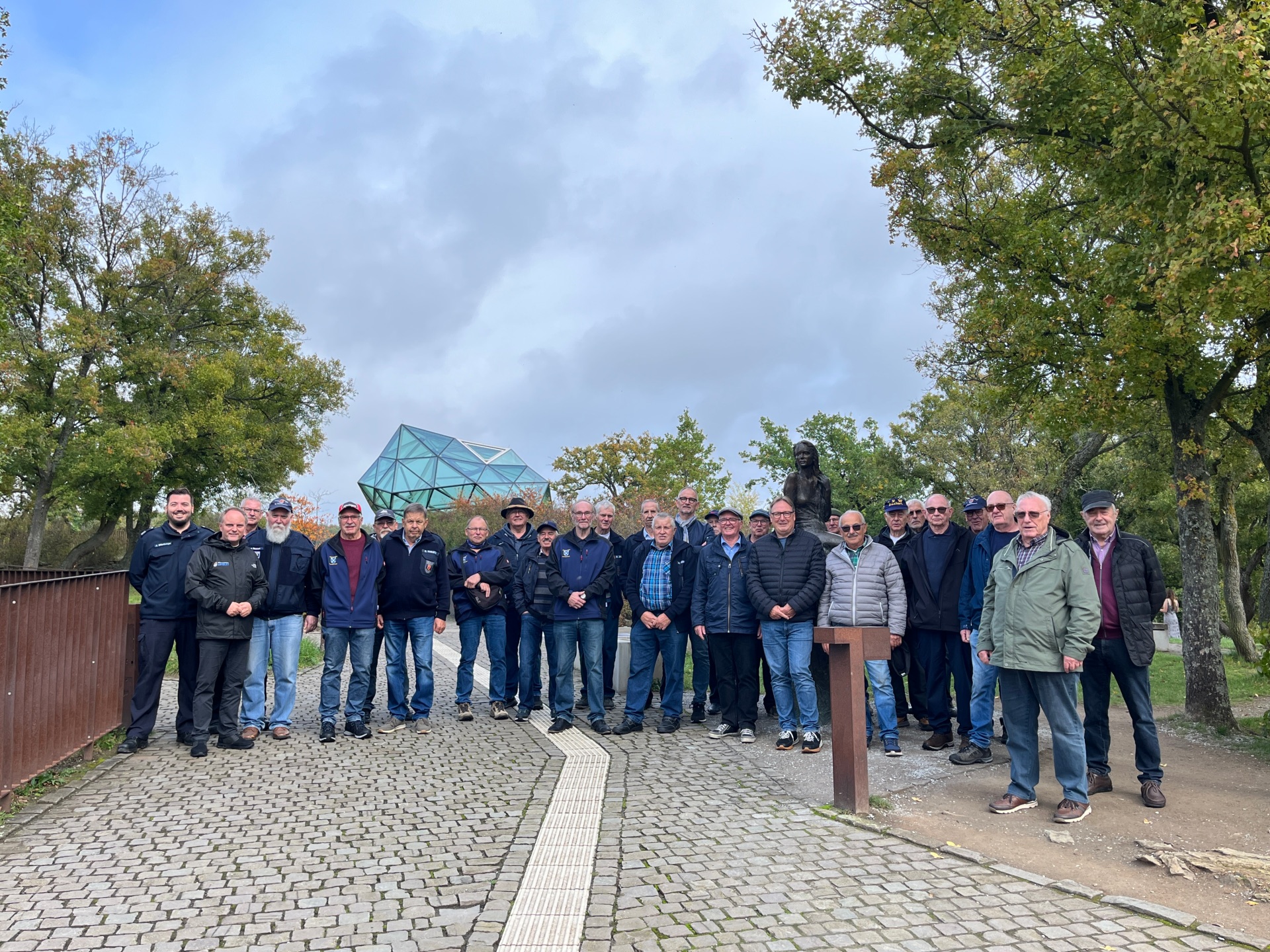 Gruppenfoto auf der Loreley