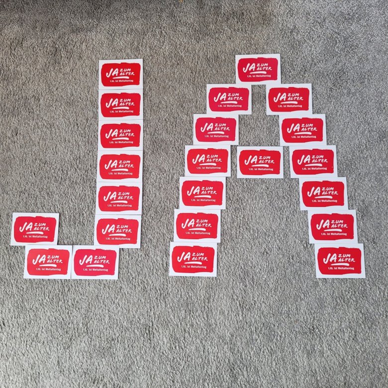 Statements zum Älterwerden als Ja ausgelegt