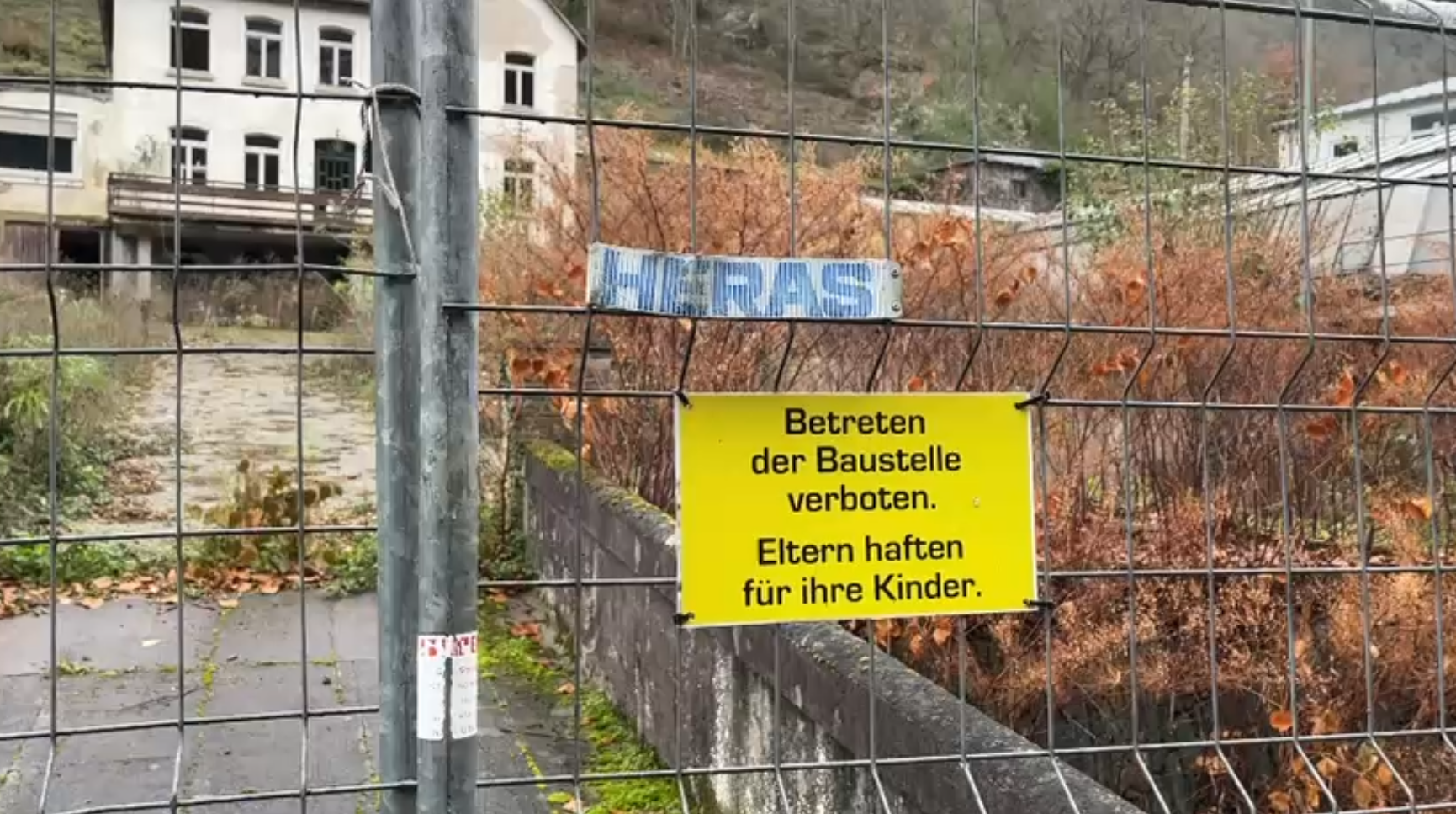 Baustelle GOH Nastätter Straße