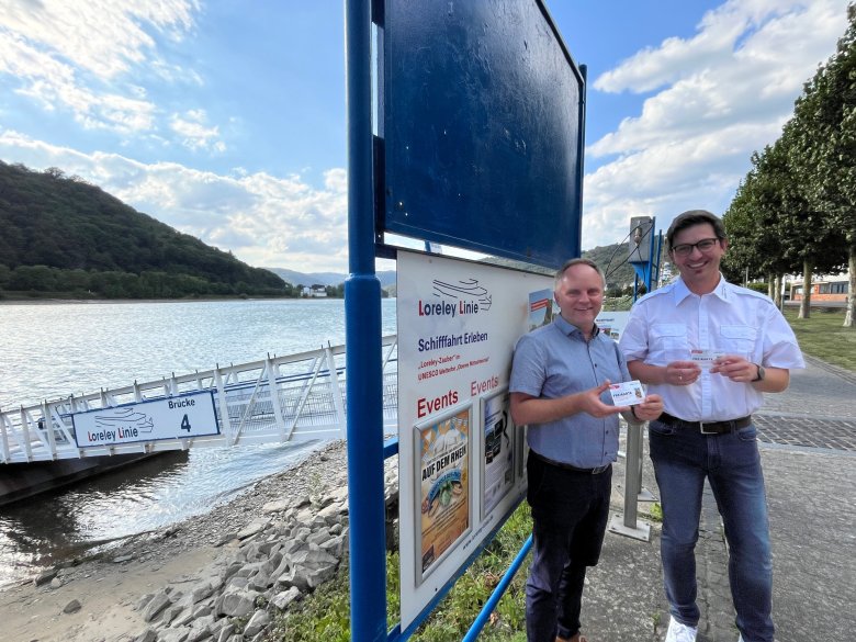 Foto an Schiffsanleger