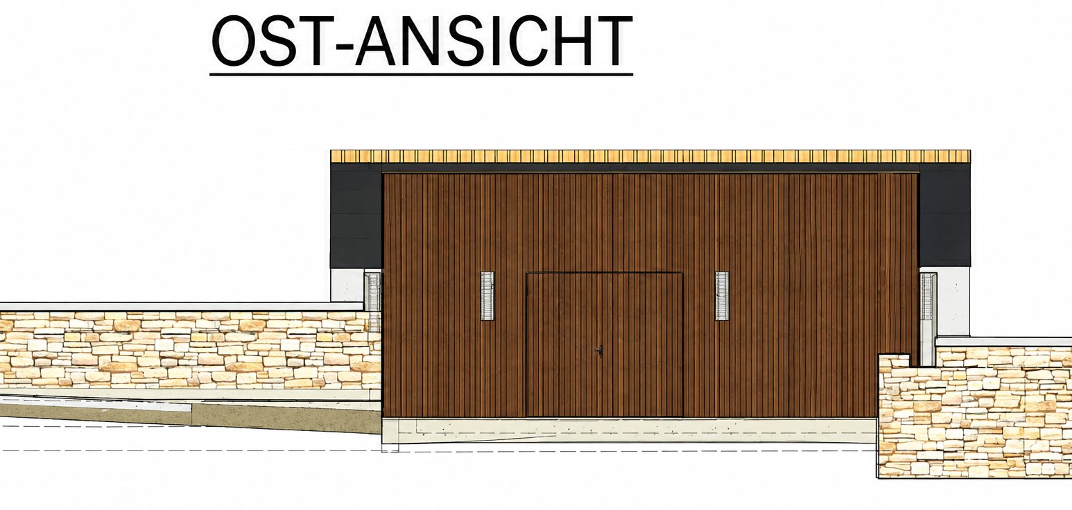 Gestaltungsentwurf neue Pumpstation Loreley