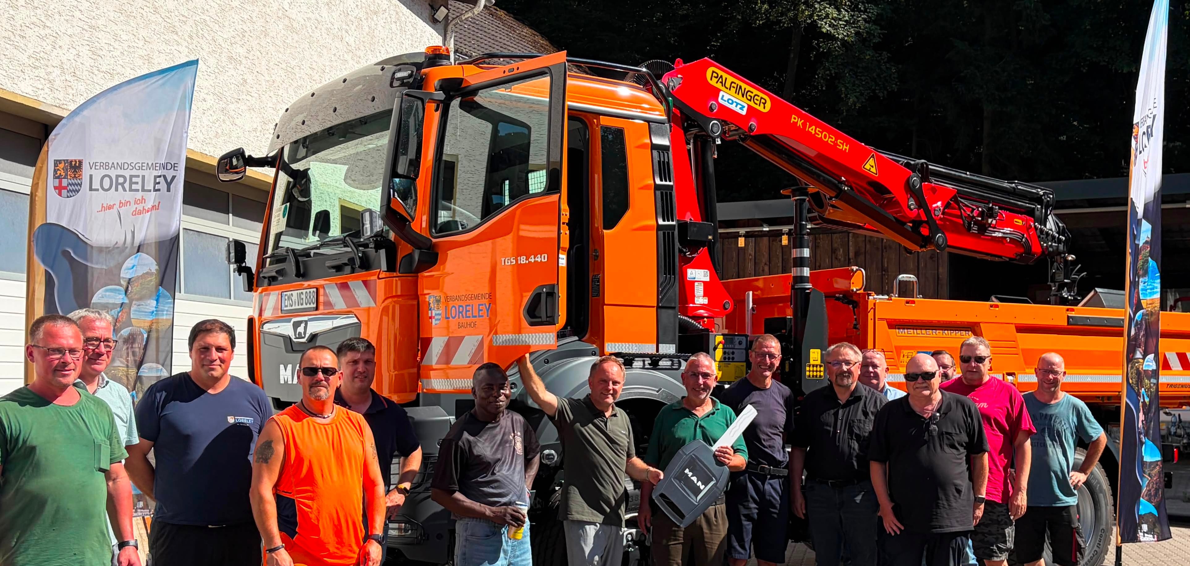 Neuer Bauhof LKW