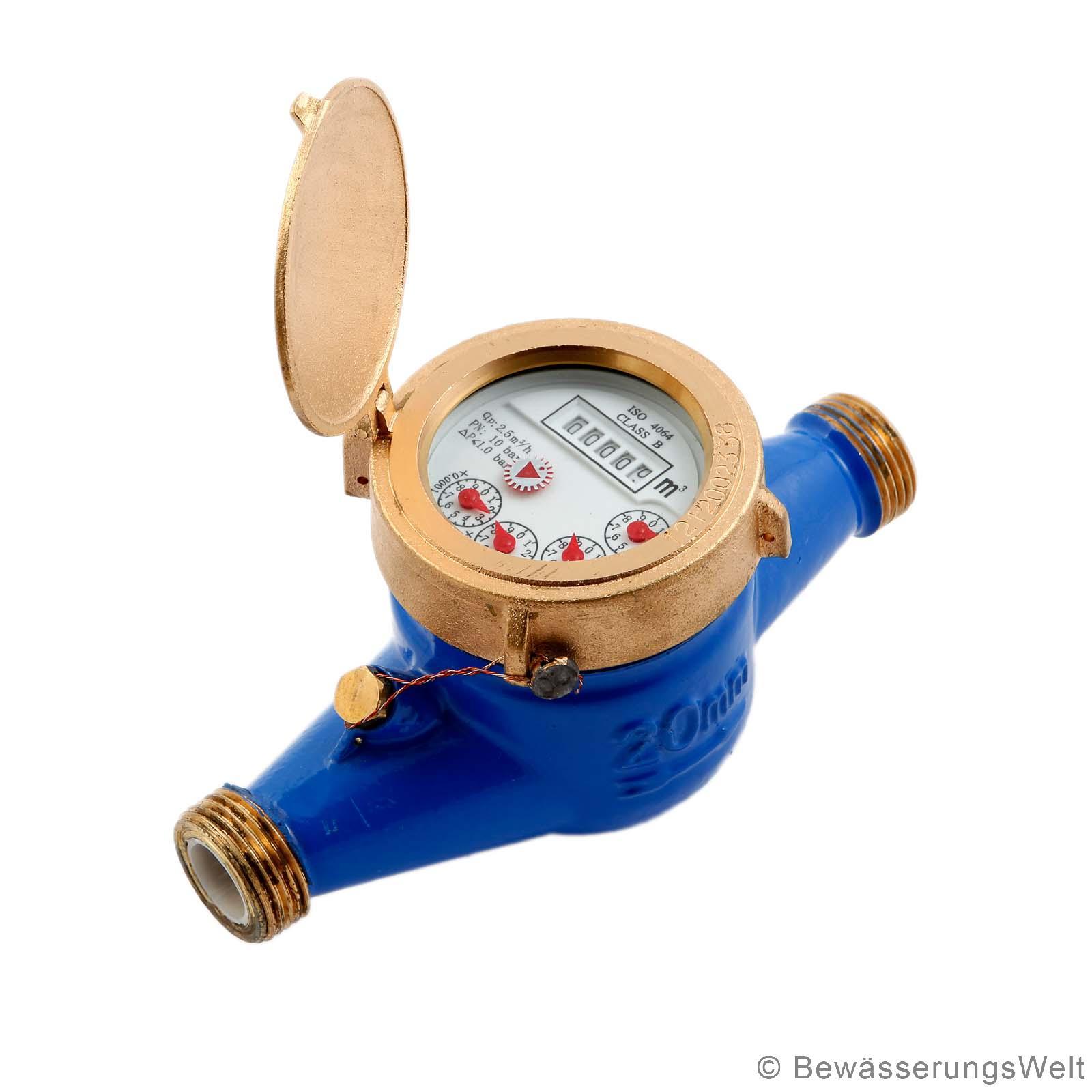 Beispielfoto für einen Wasserzähler