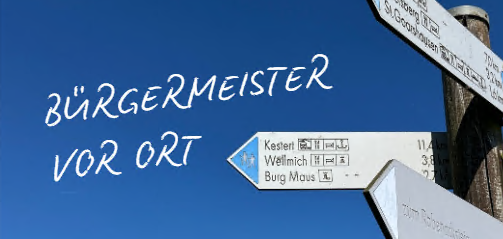 Bürgermeister vor Ort