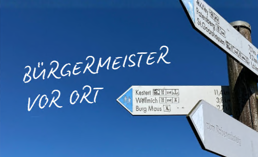 Bürgermeister vor Ort