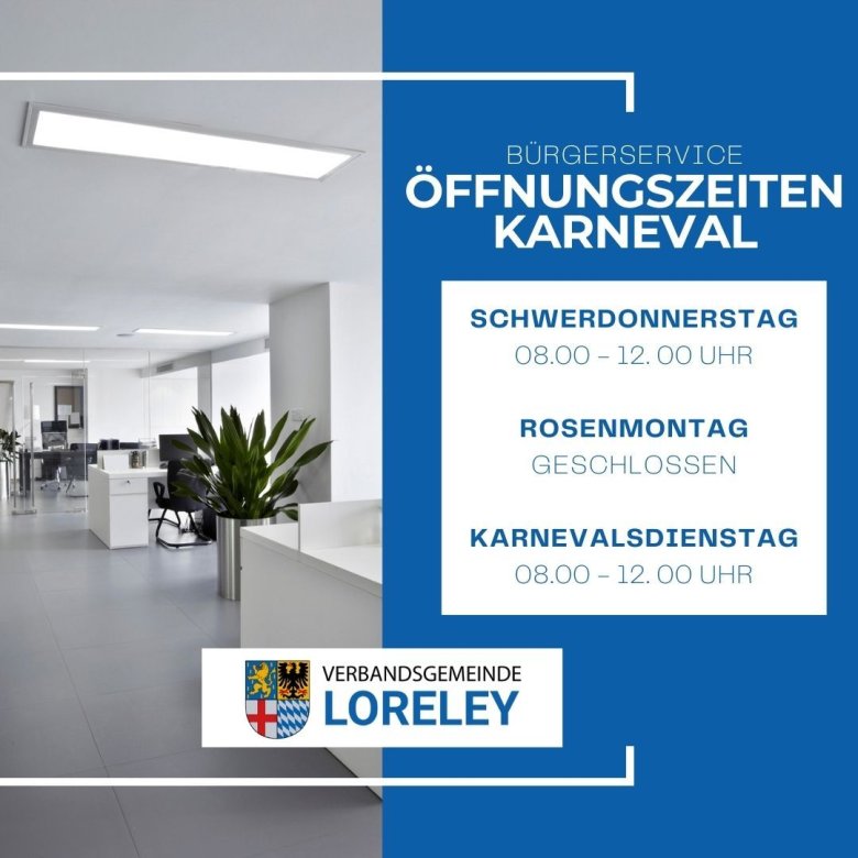 Öffnungszeiten Verwaltung