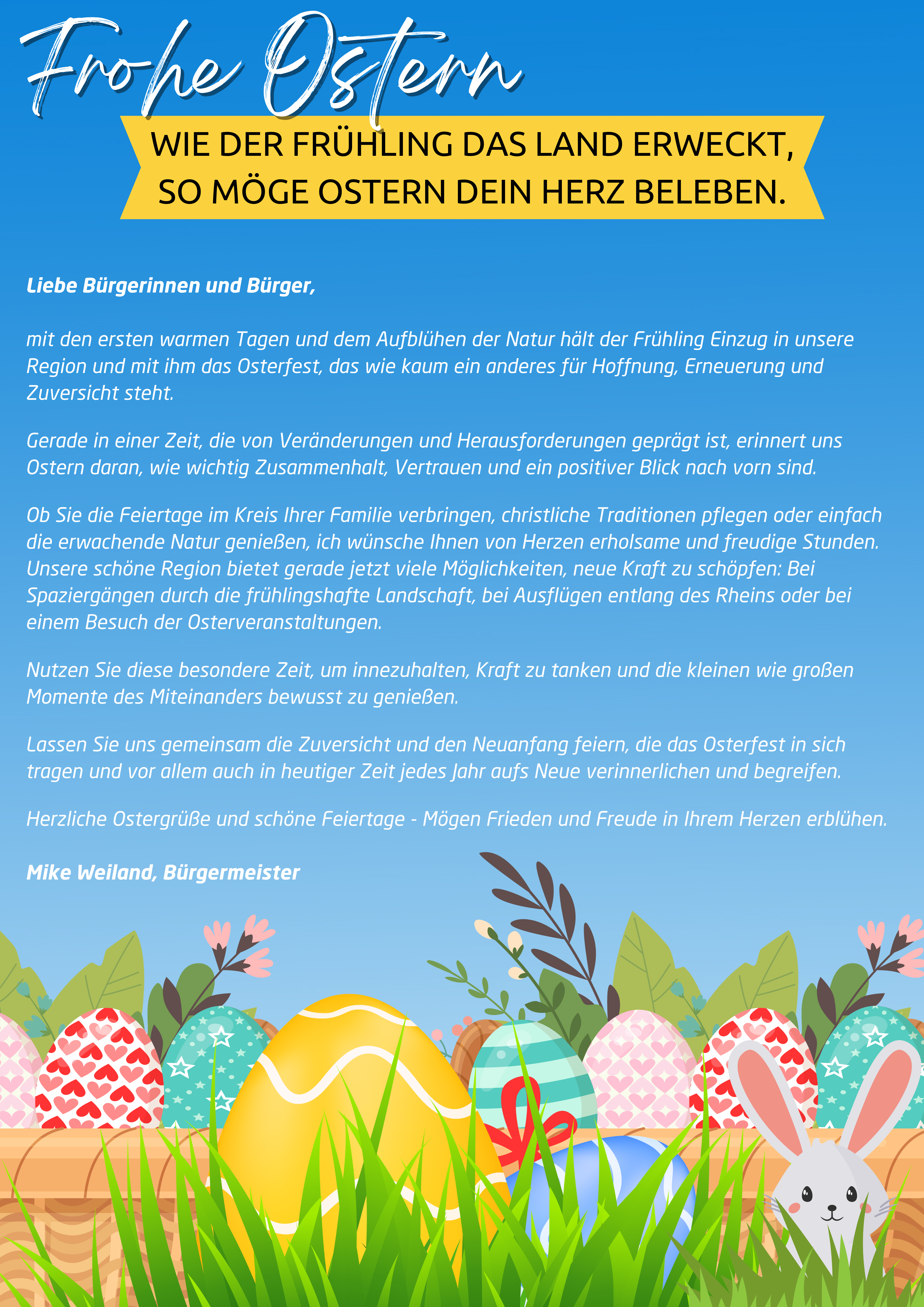 Ostern - Ostergruß 2026