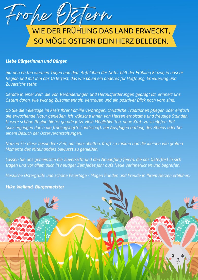 Ostern - Ostergruß 2026