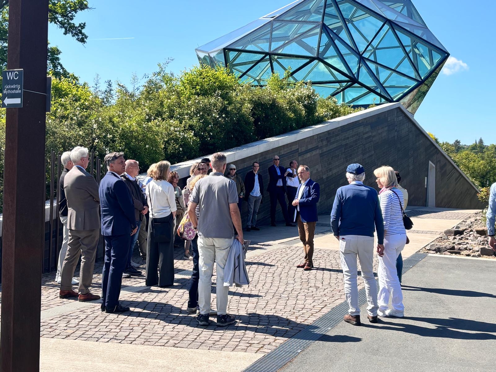 Präsidentinnen und Präsidenten der Verfassungsgerichte zu Gast auf der Loreley