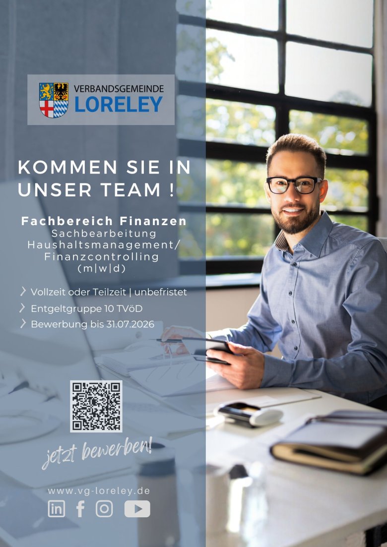 Stellenangebote (Loreley-Echo) - Haushaltsmanagement/Finanzcontrolling