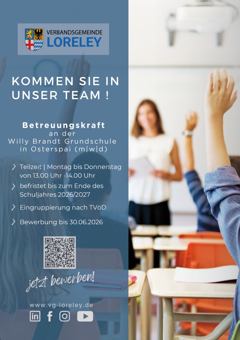 Stellenanzeige Betreuungskraft