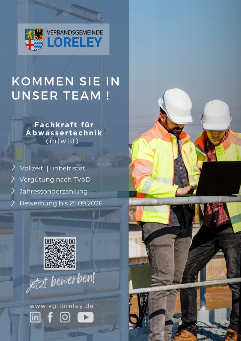 Stellenanzeige - Werke Außendienst Abwasser