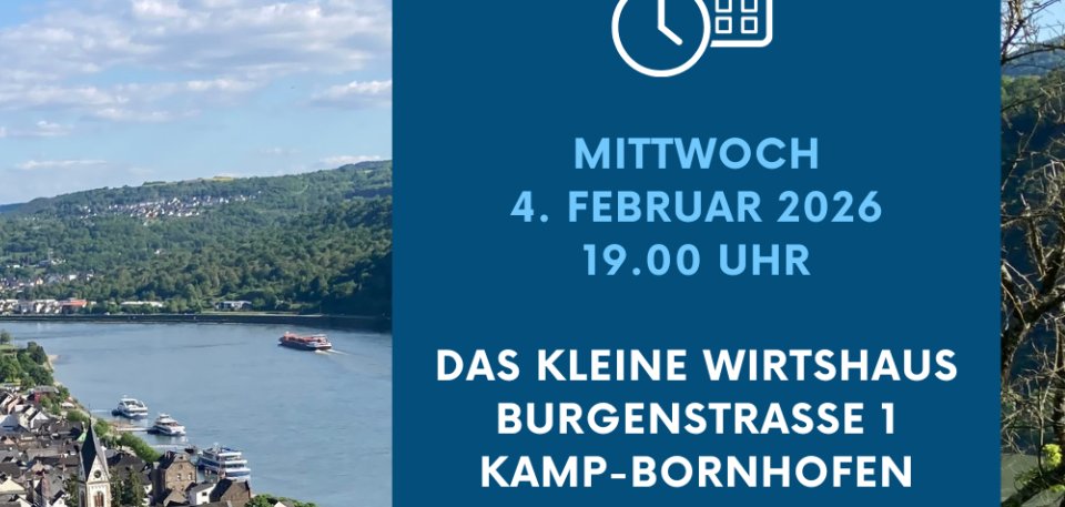 Einladung Tourismus- und Gastrostammtisch