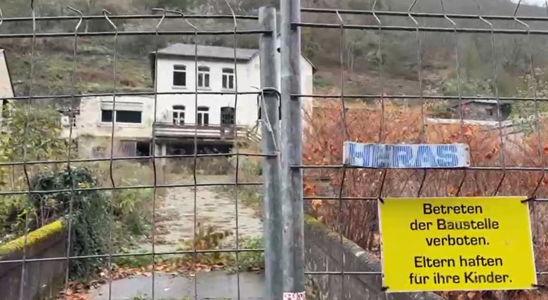 Baustelle an der Nastätter Straße