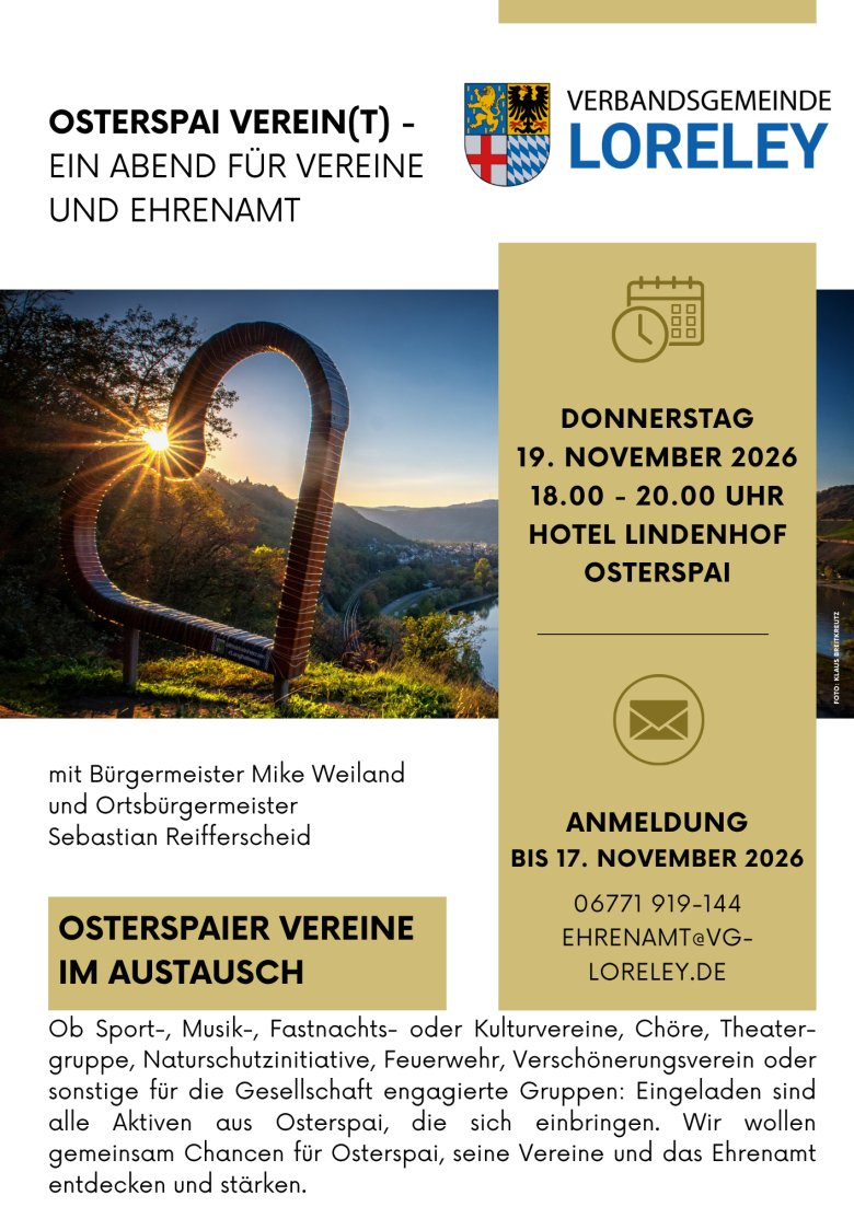 Vereinekonferenz - Verein(t) Osterspai