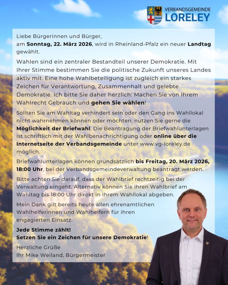 Wahlaufruf Landtagswahl