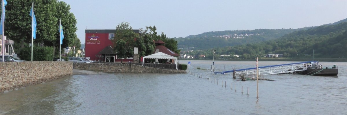 Hochwasser in Kamp-Bornhofen Hochwasser in Kamp-Bornhofen