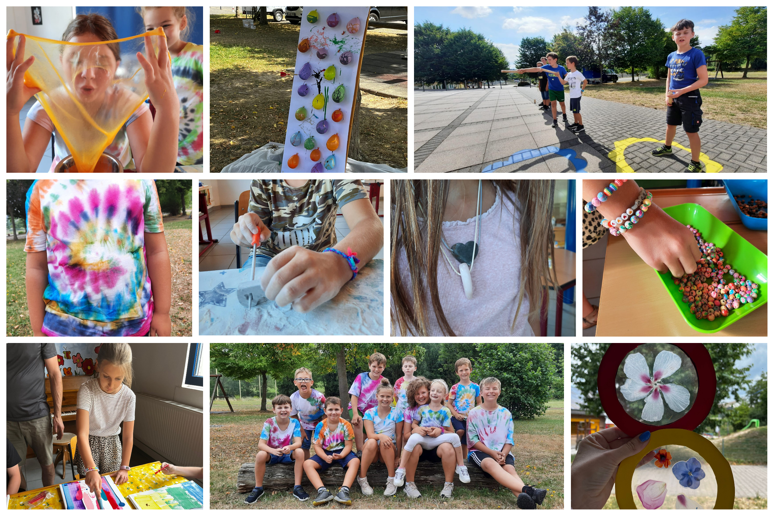 Fotocollage Ferienfreizeit Osterspai & Dahlheim 2022