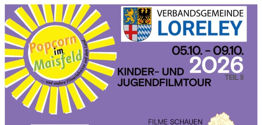 Plakat Kinder- und Jugendfilmtour 2026