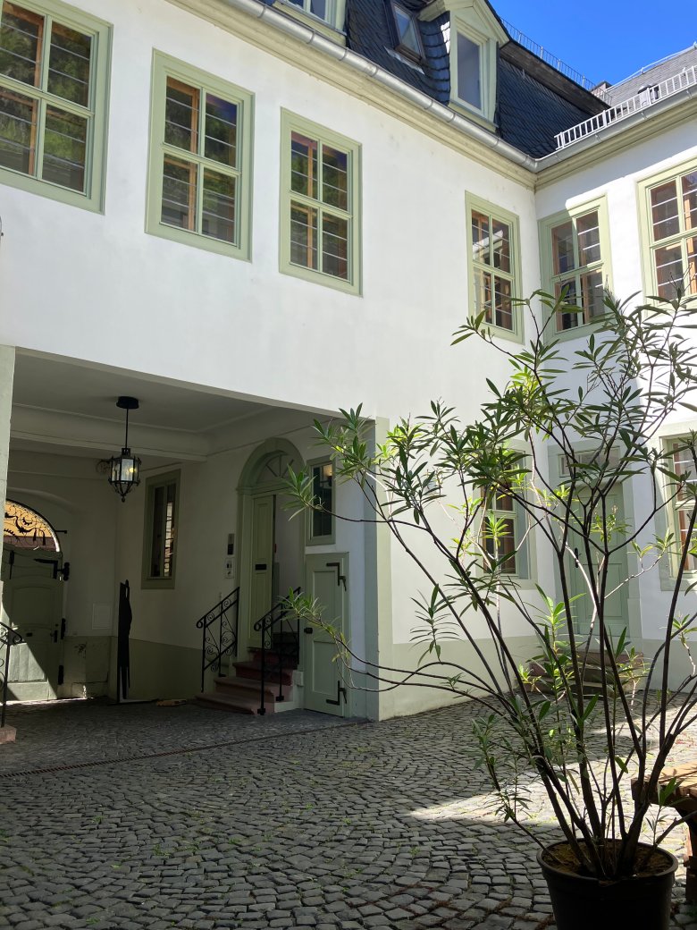 Innenhof im Blüchermuseum