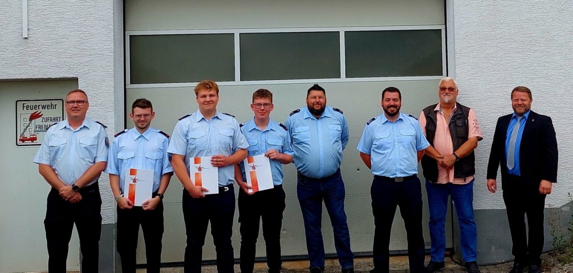 Beförderungen bei der Einheit Dörscheid Startseite