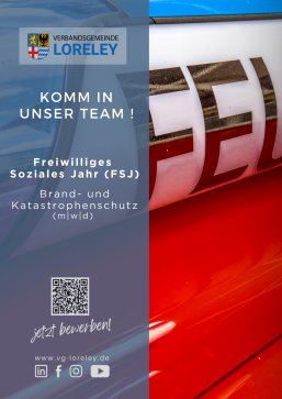 Stellenangebote (Loreley-Echo) - Stellenanzeige - A4 - Loreley-Echo -FSJ Brand- und Katastrophenschutz FSJ Brandschutz